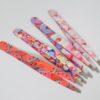 Stainless steel tweezers oblique tip candy line - Image 3