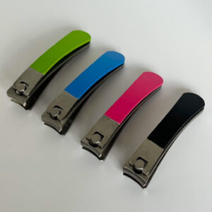 Taglia unghie color acciaio inox