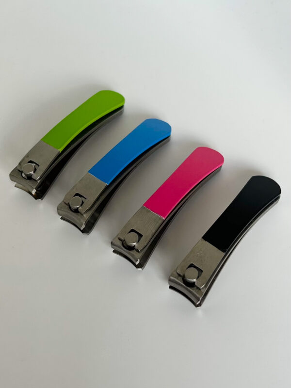 Taglia unghie color acciaio inox
