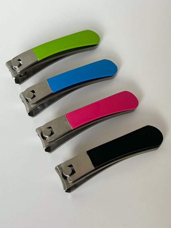 Taglia unghie color acciaio inox - immagine 2